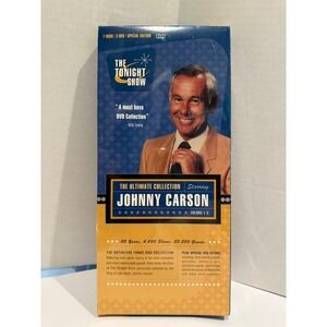 The Tonight Show Starring Johnny Carson The Ultimate Collection 3 DVD Set Sealed